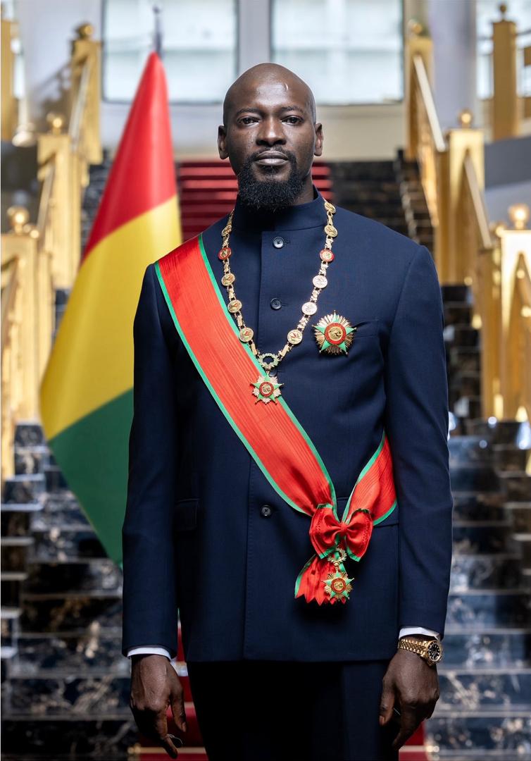 Photo officielle : Mamadi Doumbouya, Président de la République